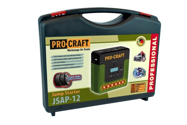 Startovací zdroj s funkcí kompresoru Procraft JSAP-12 | JSAP-12 - Image 4