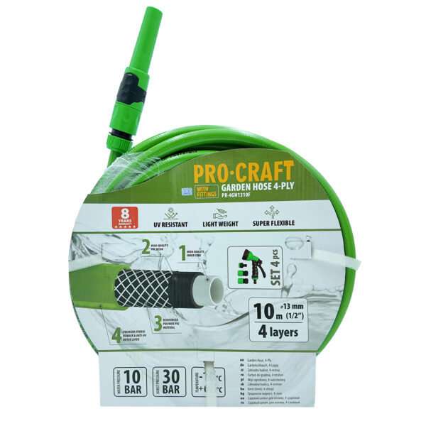 Zelená zahradní hadicí Procraft PR-4GH1310F | PR-4GH1310F - Image 2