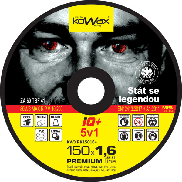 Řezný kotouč KOWAX IQ+ 5v1 150x1,6mm - Image 2