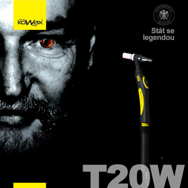 KOWAX TIG hořák T20W 4m-14pin